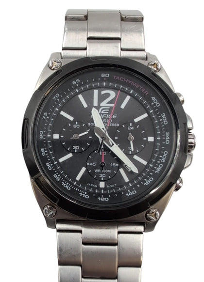 Casio Edifice 5274 Solar Power Men's Stainless Steel Bracelet Watch