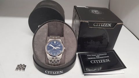 Men's Citizen Eco-Drive Stainless Steel Bracelet Watch