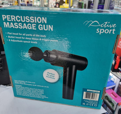 Active Sport Deep Tissue Massager Percussion Massage Gun **BRAND NEW**