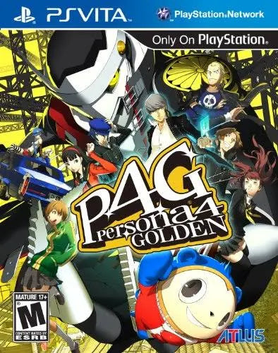 Persona 4 Golden - Playstation Vita Game.