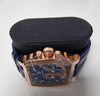 **Sale** Ruckstuhl Chronograph Mens Watch Blue Leather Strap