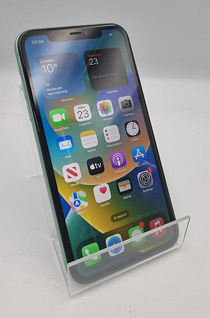Apple iPhone 11 64GB teal smartphone unlocked unboxed 89% Batt health (No face ID)