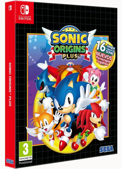 SEGA Sonic Origins Plus Video GameNintendo Switch