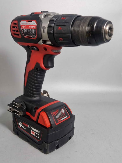 Milwaukee M18 Cordless 18v Combi Drill+4Ah Battery+Charger