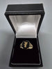 9ct Gold Ring with Black Plate 375 2.6G Size U
