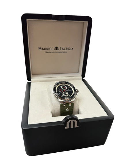 MAURICE LACROIX WATCH (AY96250) GREEN BOXED PRESTON STORE