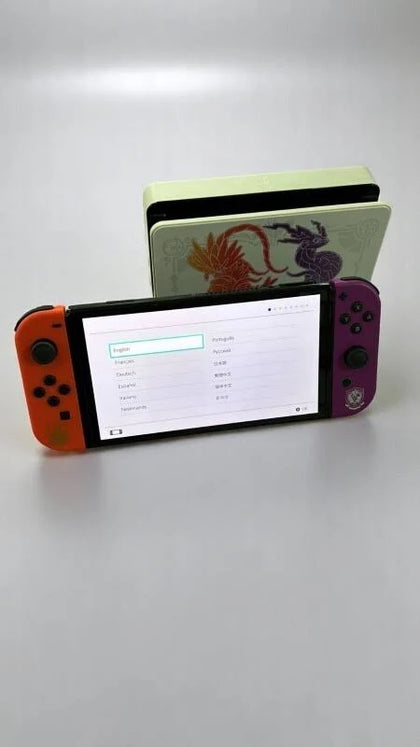 Nintendo Switch Oled Pokemon Scarlett & Violet Edition