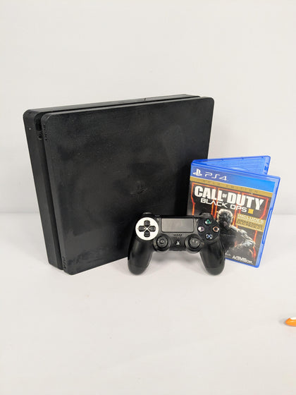 Playstation 4 Slim Console, 500GB Black Call of Duty Black Ops 3 Package
