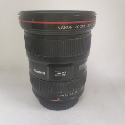 Canon EF 17-40mm f/4L USM Black Lens