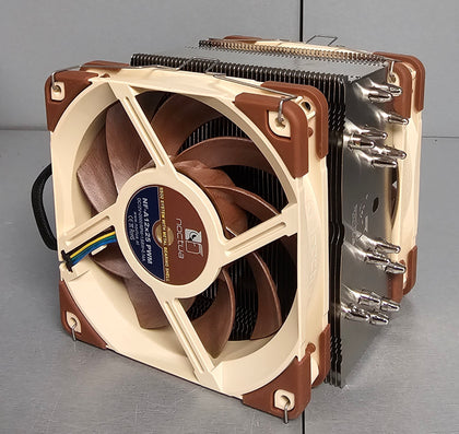 **Black Friday Deal** Noctua NH-U12A, Premium CPU Cooler with High-Performance Quiet NF-A12x25 PWM Fans (120mm, Brown)