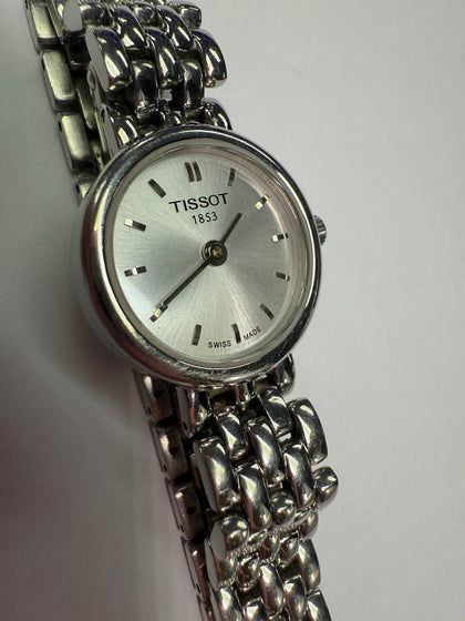 LADIES SILVER COLOURED TISSOT WATCH