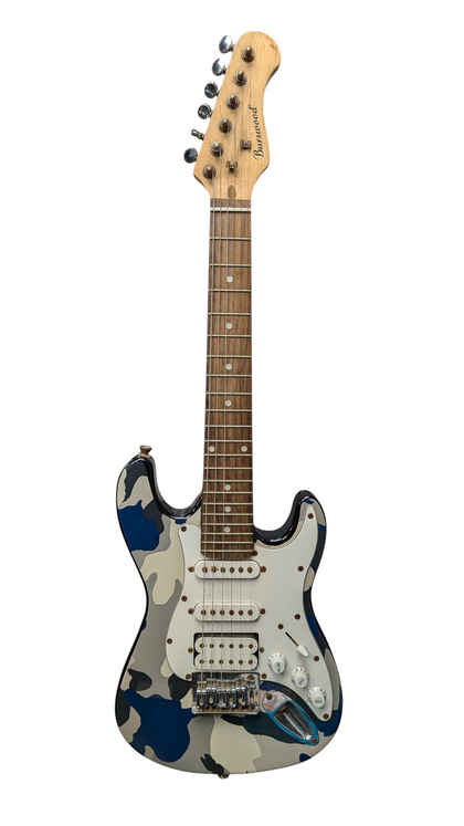 Burswood 3/4 Size Electric Guitar - Camo