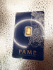 1 Gram PAMP Lady Fortuna 24ct Gold Bar