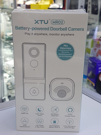 XTU WIRELESS VIDEO DOORBELL Camera, 1080p HD LEYLAND.