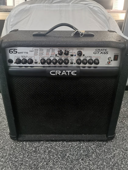 Crate GTX65 65 Watt 3-Channel Guitar Amp with Effects