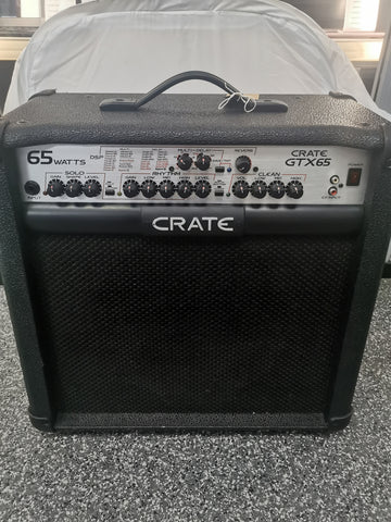 Crate GTX65 65 Watt 3-Channel Guitar Amp with Effects