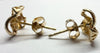 9ct yellow gold earrings