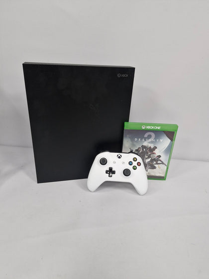 Xbox One X Console, 1TB, Black, Unboxed