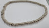SILVER HOOPED TBAR CHAIN 18" LEYLAND