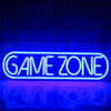 Game Zone Neon Signs Gamer LED Neon Light Gaming Zone Neon Sign For Game Room