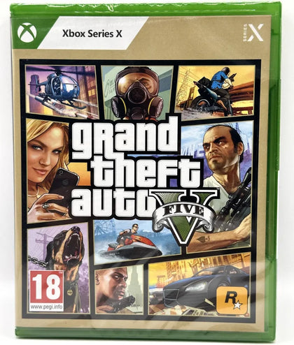 Grand Theft Auto Five Xbox Series X Game
