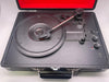 Crosley CR8005D-BK Record Vinyl Portable Player Cased Turntable