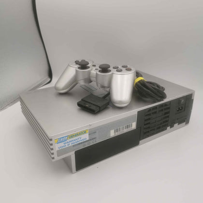 PlayStation 2 Console, Silver, With 1 Pad, Unboxed