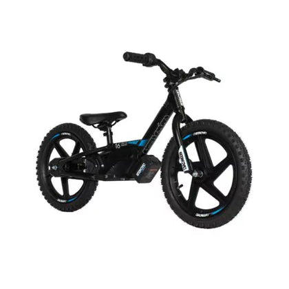 Stacyc Electric Balance Bike 16E-Drive, 4Ah – Black/Blue COLLECTION ONLY