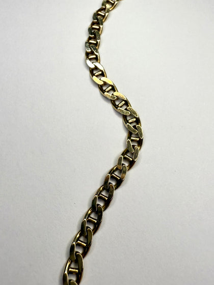 9ct Gold Curb Chain 20.5”