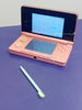 Nintendo 3DS Console **Pearl Pink** - inc. Non-Original Stylus and Charging Supply