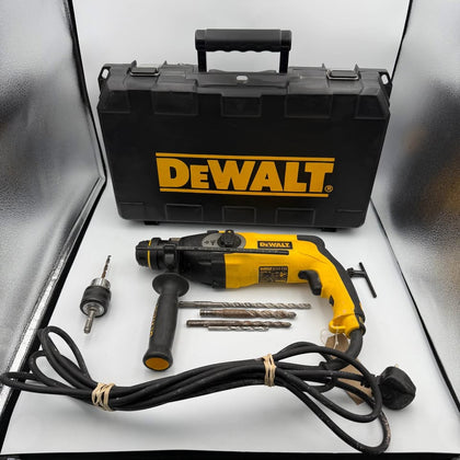 DEWALT D25123 SDS PLUS ROTARY HAMMER DRILL, 230v, WIRED, CASE INCLUDED