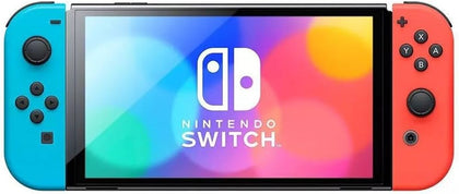 Nintendo Switch with Neon Blue / Neon Red Joy-Con