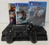 Sony Playstation 4 500GB Slim Console & 3 Games