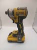 DeWalt DCF887N 18V XR Brushless Impact Driver and 3ah battery