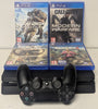 Sony PlayStation 4 Slim 500GB Console & 4 Games