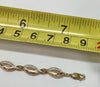 9CT Gold Diamond Twist Bracelet