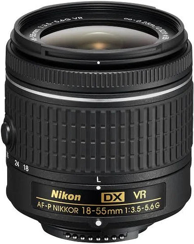 Nikon AF-P DX Nikkor 18-55mm f/3.5-5.6G VR Lens