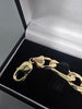 9ct Gold CHAIN LINK BRACELET 34.3G 8'' in Length
