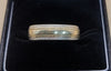 9ct Yellow And White Gold Patterned Band Ring - 4.83G - Size T - Hallmarked