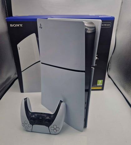 Sony PlayStation 5 Slimline (PS5 Slim) New Gen 4K Home Gaming Console - 1TB SSD - Boxed With Pad