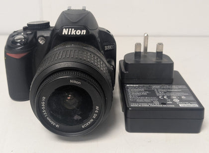 Nikon D3100 Digital SLR Camera with 18-55mm Lens Black