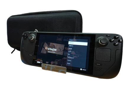 Valve Steam Deck 64gb - 256gb sd card + carry case.