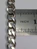 HEAVY SILVER CURB CHAIN  PRESTON STORE