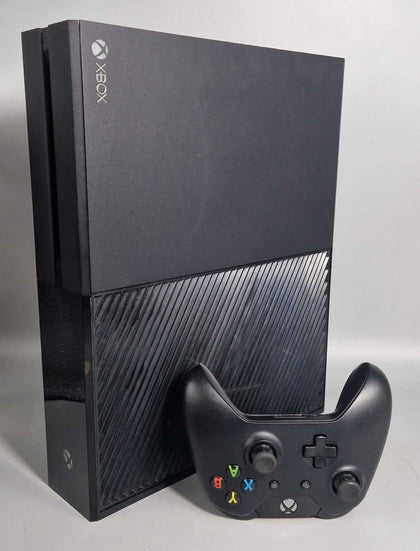 Xbox One Console, 500GB, Black With Pad And Leads