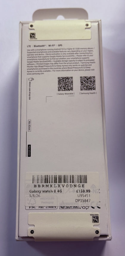 Samsung Galaxy Watch8 40mm LTE - Graphite