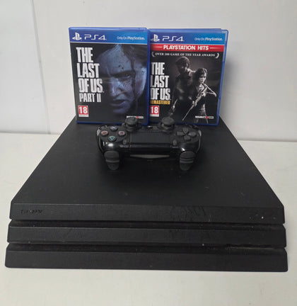 Sony PlayStation 4 Pro 1TB Console & 2 Games