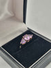 9ct Yellow Gold Three Stone Amethyst Ring – Size Q – 1.88g Classic Trilogy Design