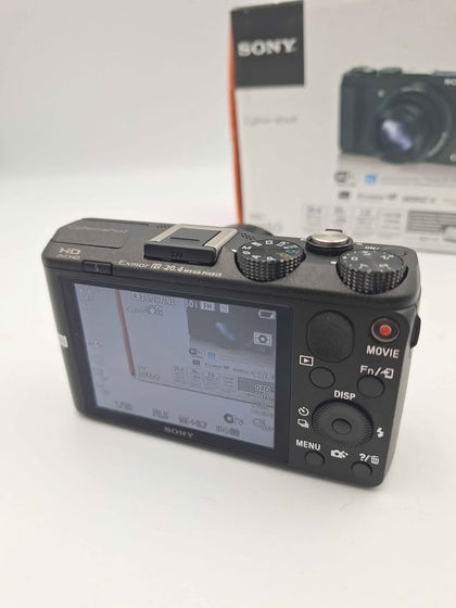 Sony Cyber-Shot DSC-HX60 20mp Compact Digital Camera - Black - 30x Optical Zoom - Boxed