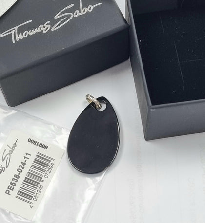 THOMAS SABO ONYX PENDANT.