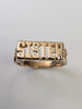 9ct Gold ( SISTER) Ring Size S